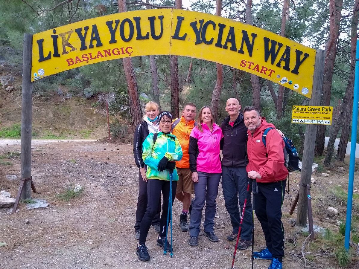 Lycian Way Itineraries